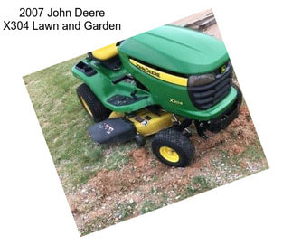 2007 John Deere X304 Lawn and Garden