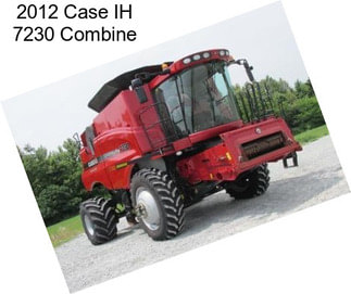 2012 Case IH 7230 Combine