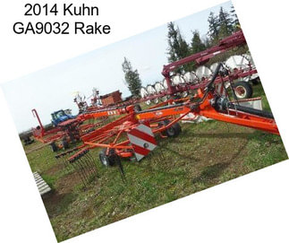 2014 Kuhn GA9032 Rake