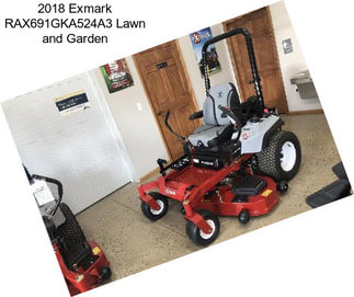2018 Exmark RAX691GKA524A3 Lawn and Garden