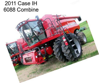 2011 Case IH 6088 Combine