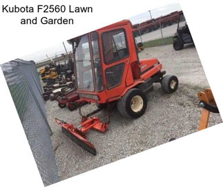 Kubota F2560 Lawn and Garden