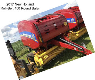 2017 New Holland Roll-Belt 450 Round Baler