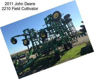 2011 John Deere 2210 Field Cultivator