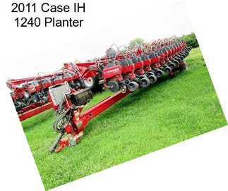 2011 Case IH 1240 Planter