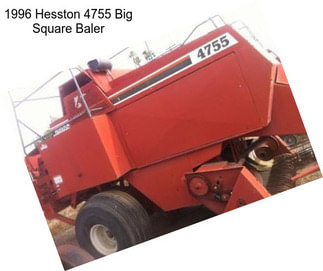 1996 Hesston 4755 Big Square Baler