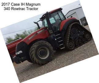 2017 Case IH Magnum 340 Rowtrac Tractor