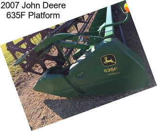 2007 John Deere 635F Platform