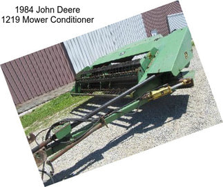 1984 John Deere 1219 Mower Conditioner