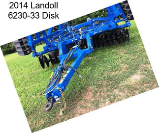 2014 Landoll 6230-33 Disk