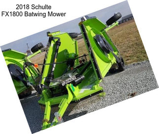 2018 Schulte FX1800 Batwing Mower