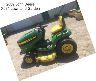 2009 John Deere X534 Lawn and Garden