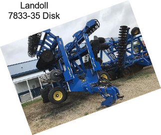 Landoll 7833-35 Disk