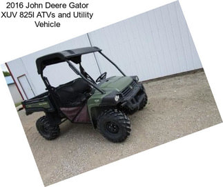 2016 John Deere Gator XUV 825I ATVs and Utility Vehicle