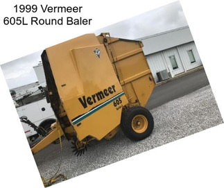 1999 Vermeer 605L Round Baler