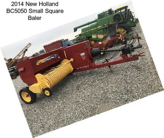 2014 New Holland BC5050 Small Square Baler