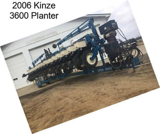 2006 Kinze 3600 Planter