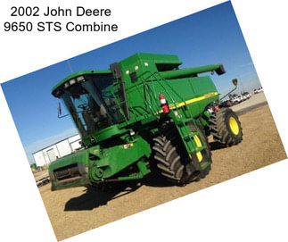 2002 John Deere 9650 STS Combine