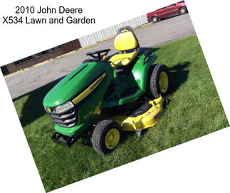 2010 John Deere X534 Lawn and Garden