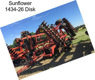 Sunflower 1434-26 Disk