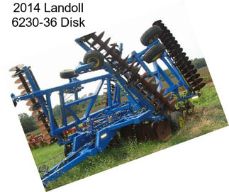 2014 Landoll 6230-36 Disk