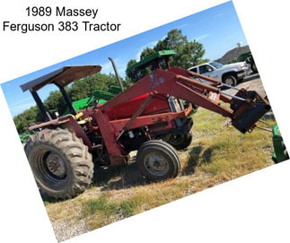 1989 Massey Ferguson 383 Tractor