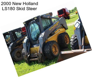 2000 New Holland LS180 Skid Steer