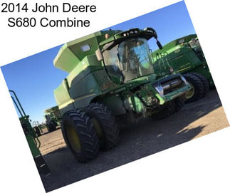 2014 John Deere S680 Combine