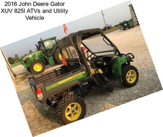 2016 John Deere Gator XUV 825I ATVs and Utility Vehicle