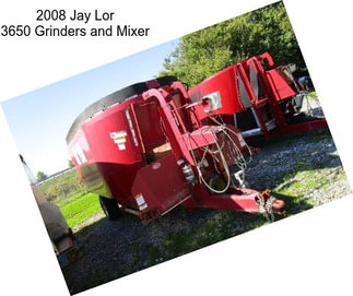 2008 Jay Lor 3650 Grinders and Mixer