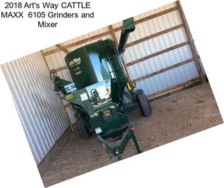 2018 Art\'s Way CATTLE MAXX  6105 Grinders and Mixer
