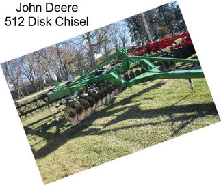 John Deere 512 Disk Chisel