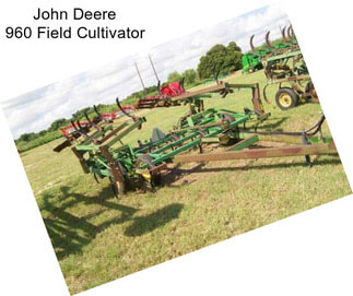 John Deere 960 Field Cultivator