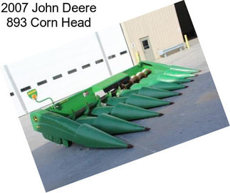 2007 John Deere 893 Corn Head