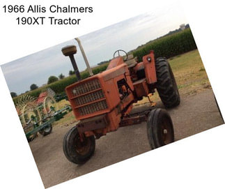 1966 Allis Chalmers 190XT Tractor