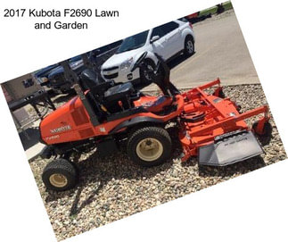 2017 Kubota F2690 Lawn and Garden