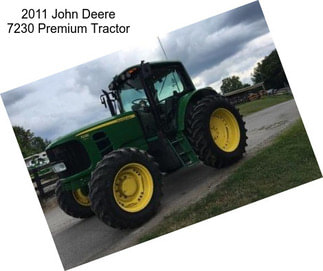 2011 John Deere 7230 Premium Tractor