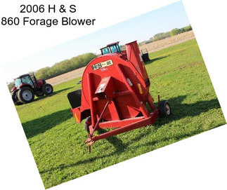 2006 H & S 860 Forage Blower