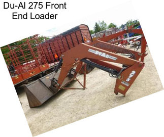 Du-Al 275 Front End Loader