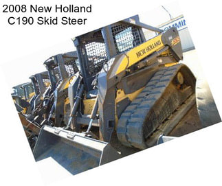 2008 New Holland C190 Skid Steer