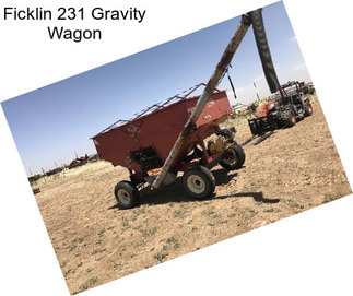 Ficklin 231 Gravity Wagon