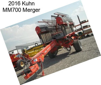 2016 Kuhn MM700 Merger