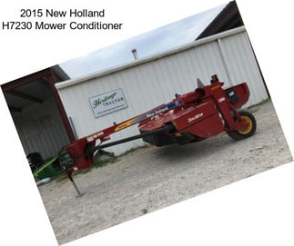 2015 New Holland H7230 Mower Conditioner