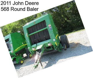 2011 John Deere 568 Round Baler