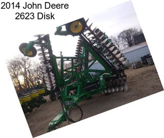 2014 John Deere 2623 Disk
