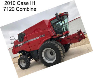 2010 Case IH 7120 Combine