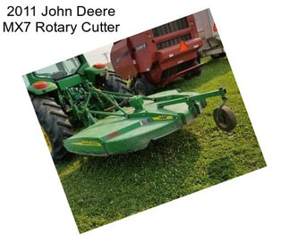 2011 John Deere MX7 Rotary Cutter