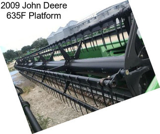 2009 John Deere 635F Platform