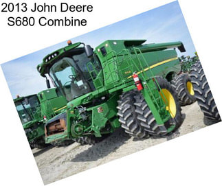 2013 John Deere S680 Combine