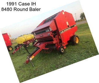 1991 Case IH 8480 Round Baler